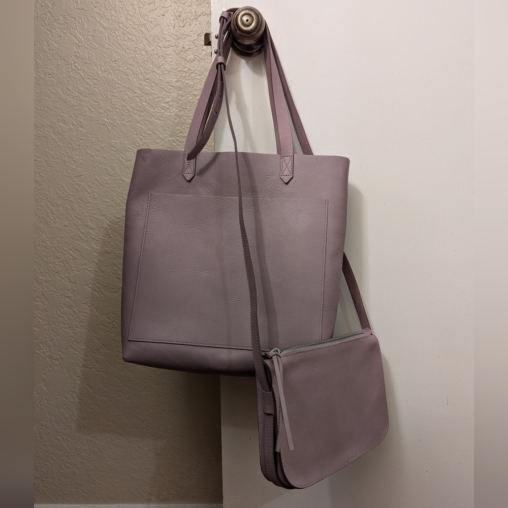 Madewell Leather Tote & Crossbody Bag